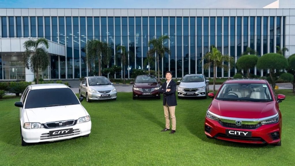 Honda City marks its 25th anniversary and sells 9 lakh units in India
