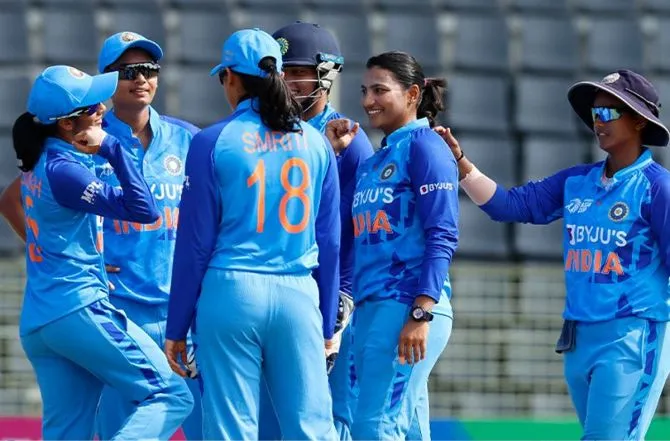 India Womens Cricket Team Indian women's cricket team defeated Thailand and entered the finals for the Women's Asia Cup 2022