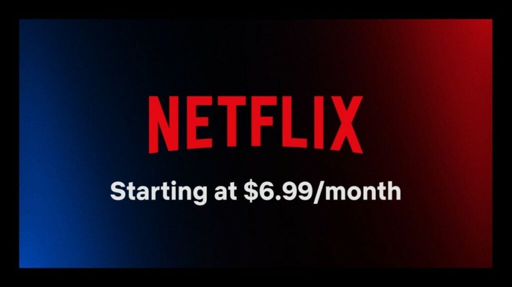 Netflix ad-supported plan launches next month for $7