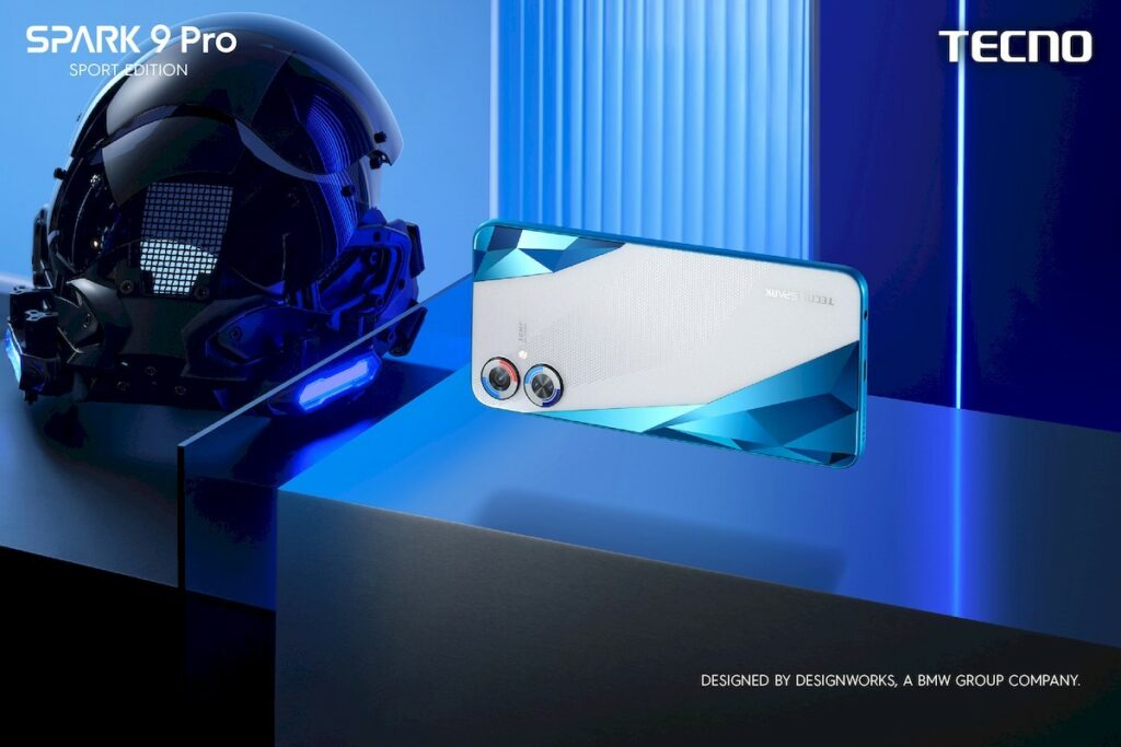 TECNO introduces the BMW-designed Spark 9 Pro Sport Edition