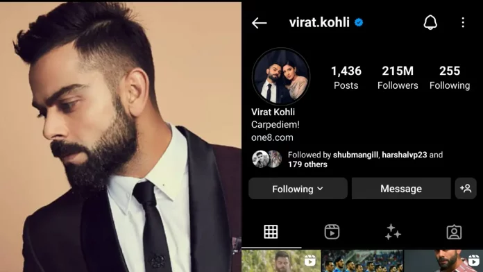 Virat Kholi breaks all record by charging Rs 8 crores per Instagram post