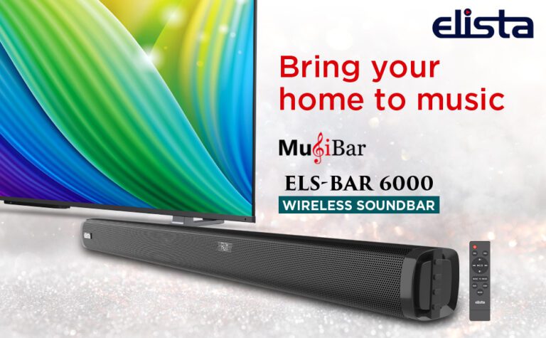 Indian homegrown brand Elista launches its first soundbar, MusiBar ELS Bar 6000