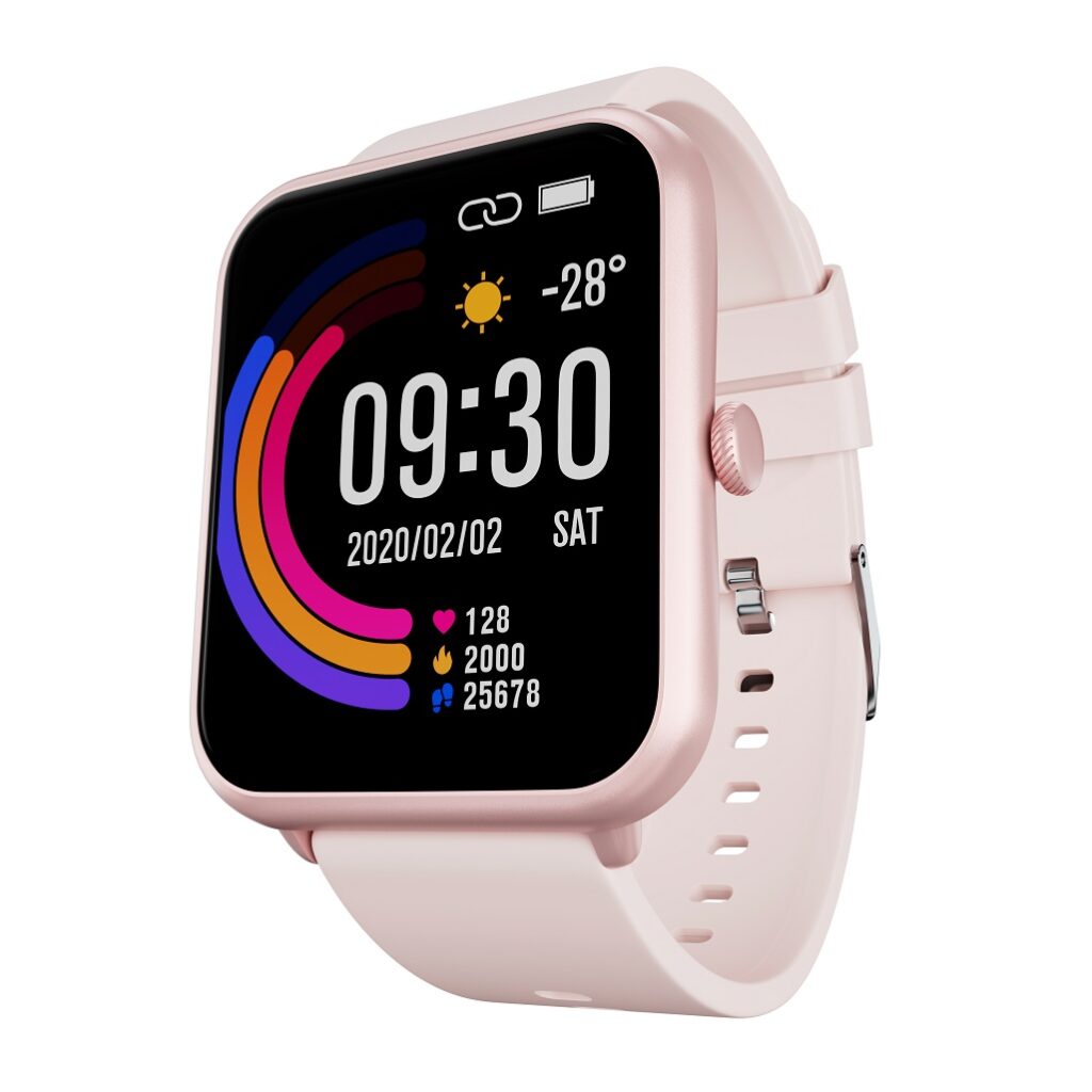 Fire Boltt Ninja Call Pro Plus Pink Fire-Boltt expands its flagship series with Ninja Call Pro Plus- the largest 1.83” HD display smartwatch