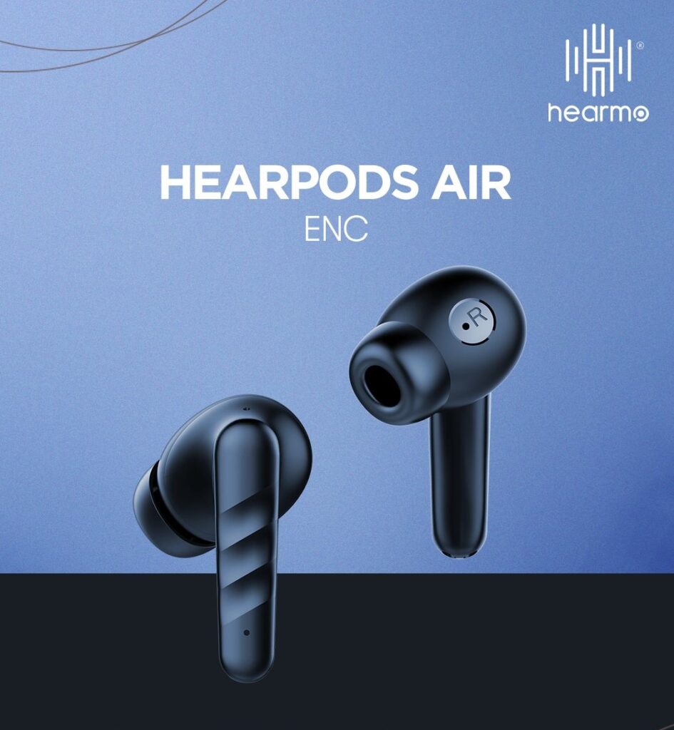 Hearmo Hearpods Air Hearmo launches HearPods Air TWS ENC Earbuds Featuring Large 13mm Drivers for Rich, Deep Bass