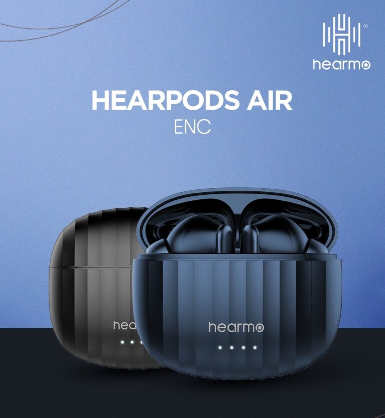 Hearmo launches HearPods Air TWS ENC Earbuds Featuring Large 13mm Drivers for Rich, Deep Bass