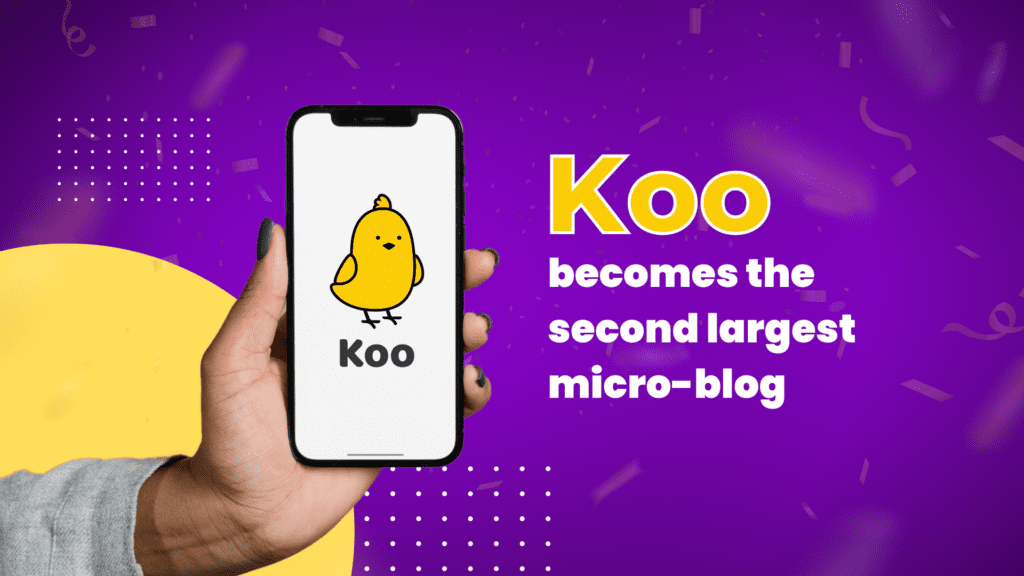 Image 1 1 Koo becomes the second largest micro-blog available to the world; Invites global audiences to the platform