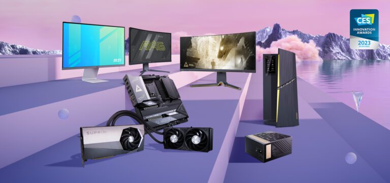 MSI won thirteen CES 2023 Innovation Awards!
