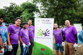 Picture4 TELUS International India continues its efforts to support the “Green India Mission”