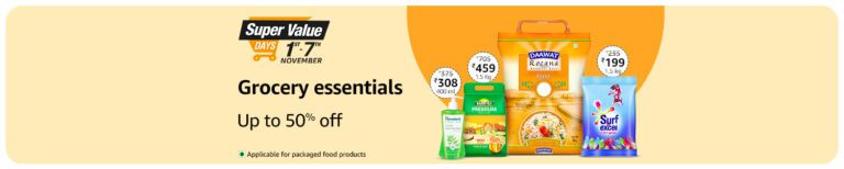 Shop for grocery winter essentials this “Super Value Days” on Amazon Fresh