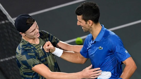 TENNIS FRA ATP 118 1667754636057 1667754636057 1667754648850 1667754648850 Holger Rune wins over Novak Djokovic to win his maiden ATP Masters 1000 title