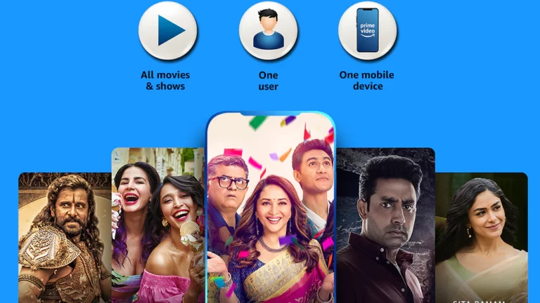 Amazon Prime Video Mobile Edition is now available at Rs. 599 per year