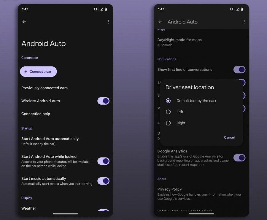 Android Auto app is getting a Material You design makeover, supporting dark mode