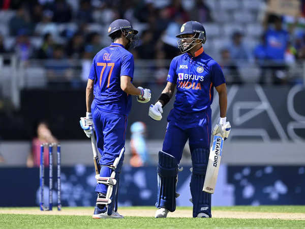 india vs new zealand odi live score updates india set 307 run target for blackcaps in first odi on the back of dhawan gill and iyer half centuries IND vs NZ 1st ODI: New Zealand defeats India by 7 wickets as Tom Lathan smashes a century