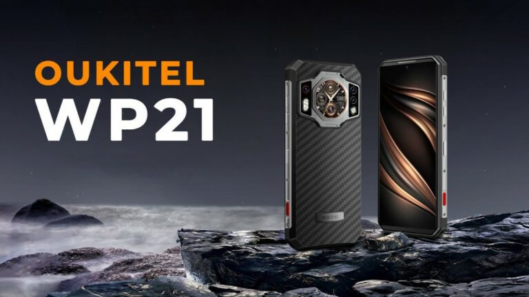 Oukitel WP21 launched with a 120 Hz display and 9,800 mAh battery supporting 66W charging