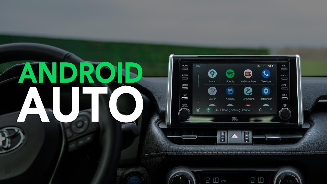 Android Auto app is getting a Material You design makeover, supporting dark mode