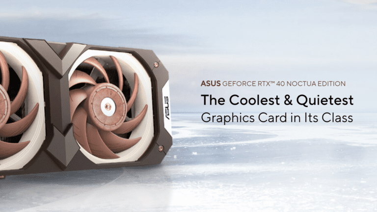 ASUS to launch the Noctua Edition NVIDIA GeForce RTX 40 Series GPUs at the CES 2023 Event