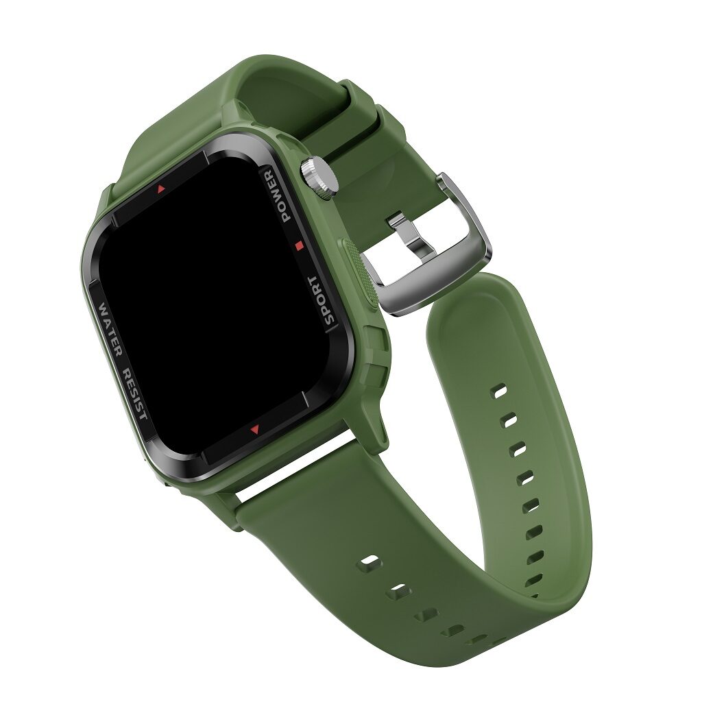 Fire Boltt Tank Green Fire-Boltt announces three new powerful smartwatches - Tank, Epic Plus and Rise