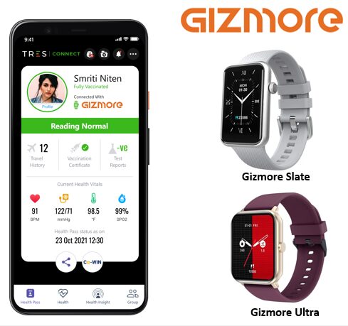 Gizmore launches a unified app for its smartwatches and IoT devices in collaboration with Tres Care