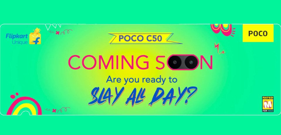 POCO C50 teased ahead of India launch