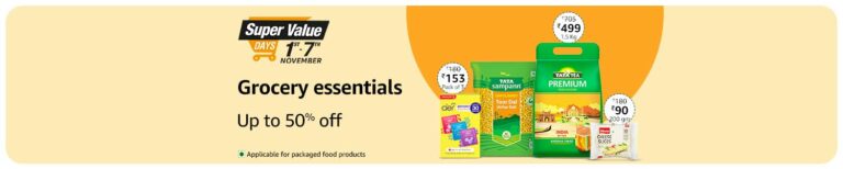 Shop for your Christmas grocery treats this “Super Value Days” on Amazon Fresh
