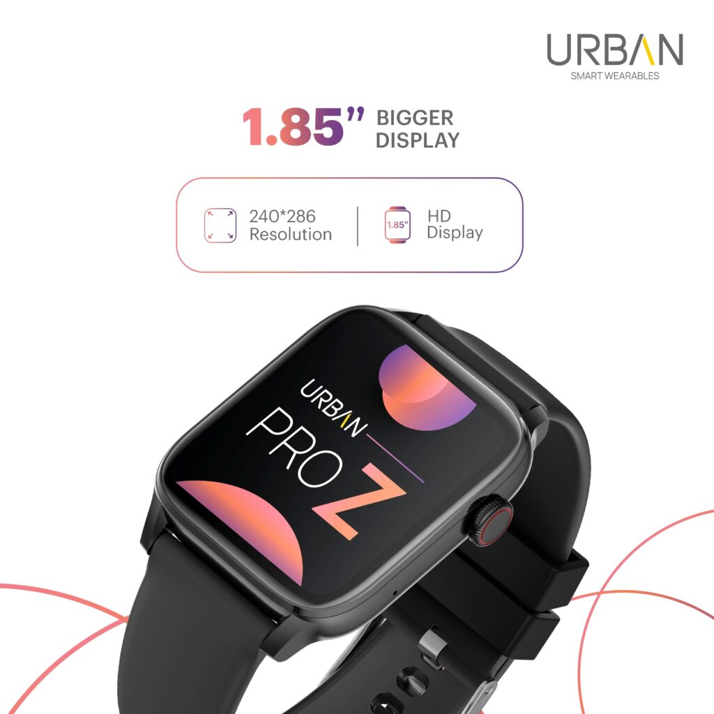 URBAN PRO Z Smartwatch - 2_TechnoSports.co.in