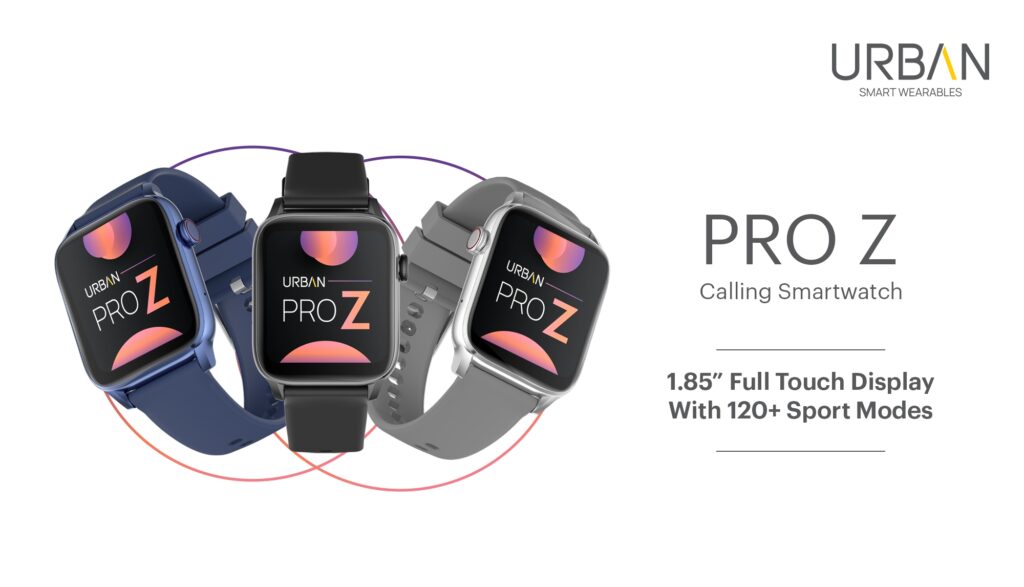 URBAN PRO Z Smartwatch - 4_TechnoSports.co.in