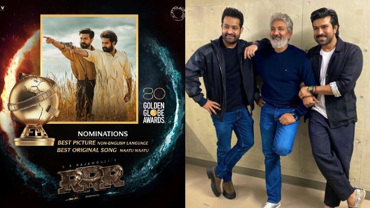RRR has been Nominated for the Golden Globes Awards for Best Picture Non-English Category
