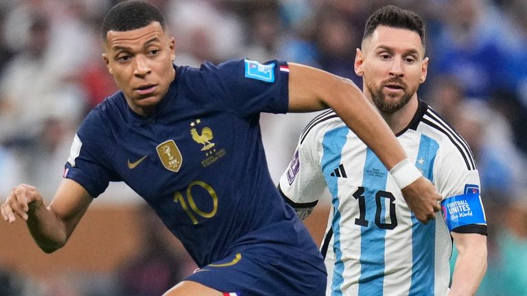 skysports kylian mbappe lionel messi 6000325 FIFA World Cup 2022 final: Argentina vs France creates a new record viewership with 32 million views on Jio Cinema
