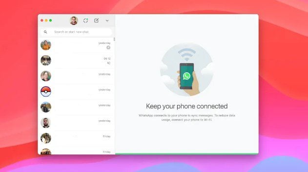 01 WhatsApp’s Mac App Beta Launched