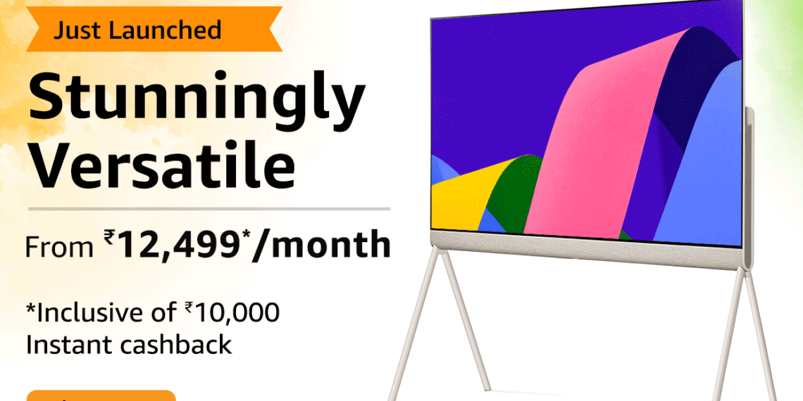 LG LX1 Posé Series 55-inch OLED TV is now on sale via Amazon India