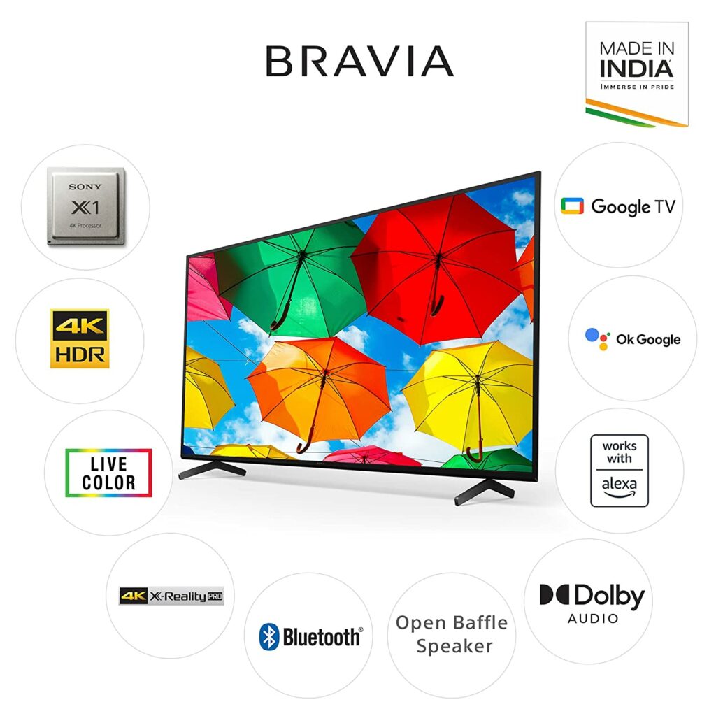 Lowest Price Ever: Get the Sony Bravia 65-inch 4K UHD Google TV for only ₹71,490