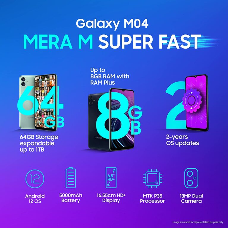 Newly launched Samsung Galaxy M04 on sale, available for only ₹7,499