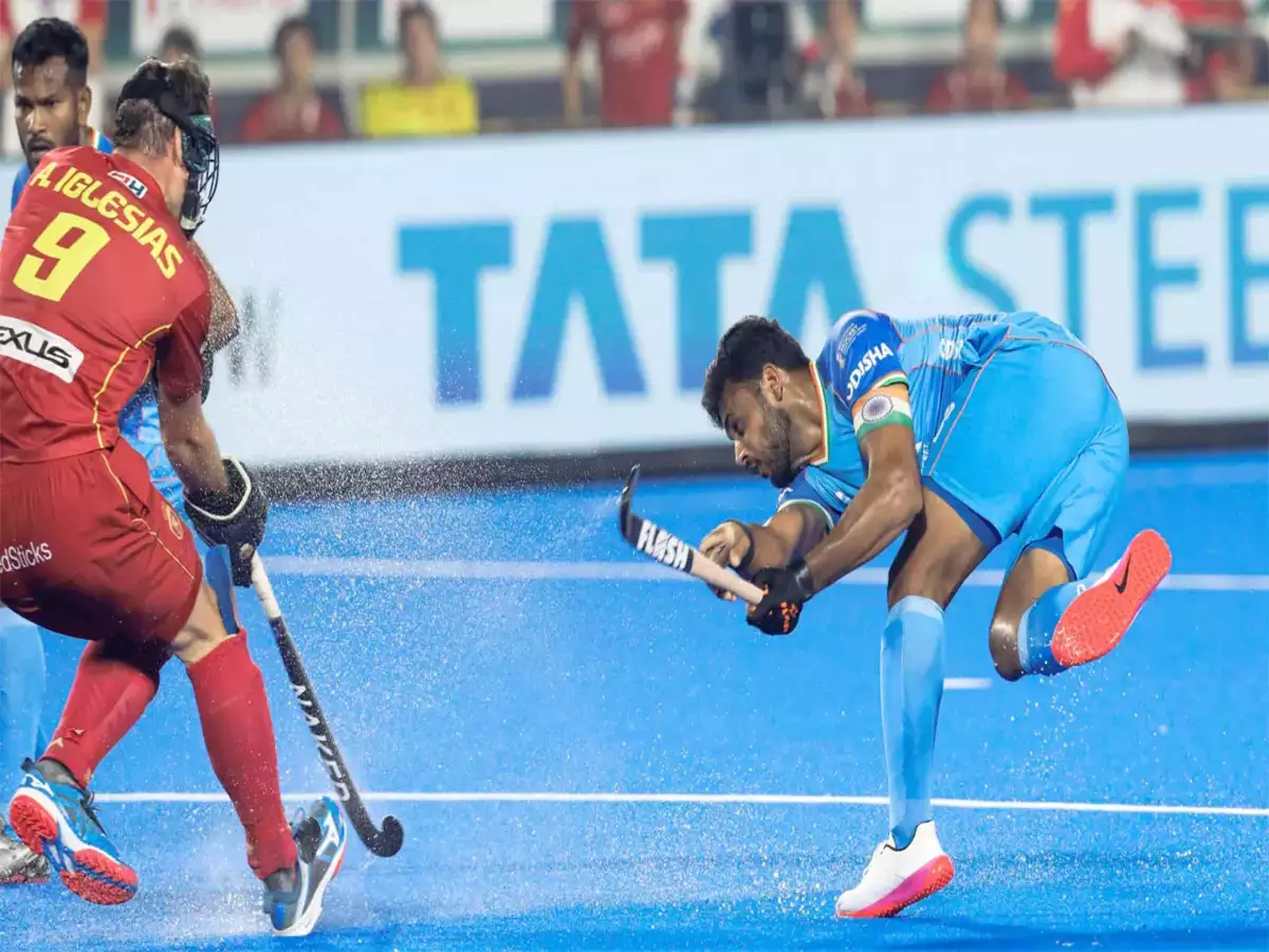India defeated Spain by 2-0 to win their first game of World Cup 2023