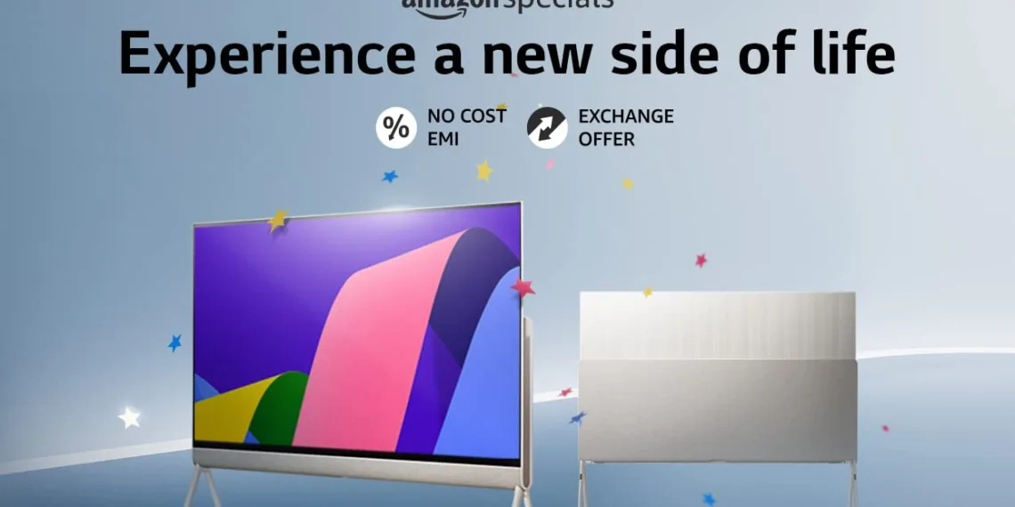 New LG Posé OLED TVs launching exclusively on Amazon India