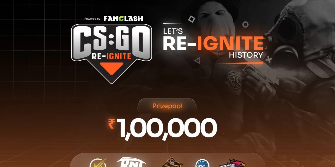 FanClash set to host 'CS:GO Reignite' with ₹1 lakh prize pool to revive the game