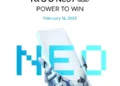 iQOO Neo 7 is confirmed to launch on February 16th