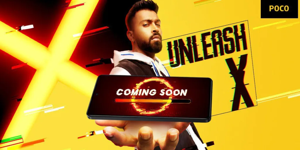 Poco India confirms Hardik Pandya as the new Brand Ambassador, Poco X5 series launching on 6th February