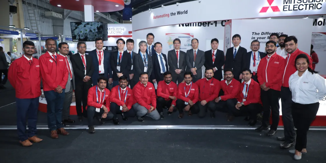 Mitsubishi Electric India showcased its technological advancements and innovative CNC solutions for Machine Tool Industry in IMTEX-2023