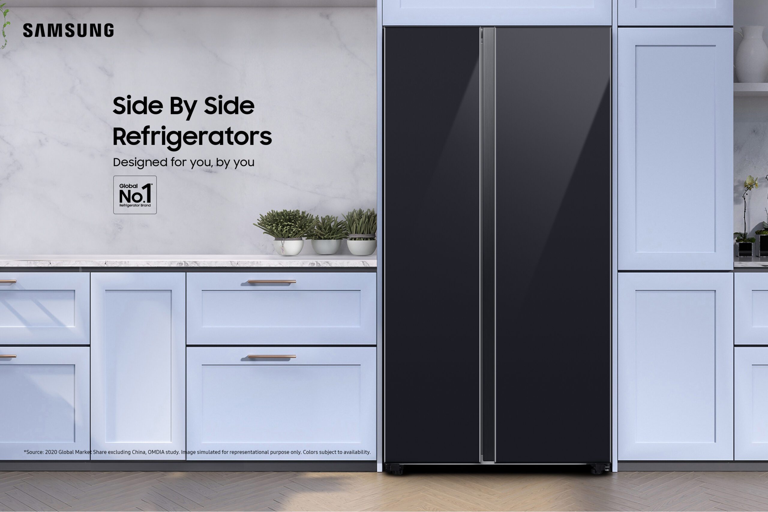 Samsung Launches 100% Made in India 2023 Side-by-Side Refrigerator Range