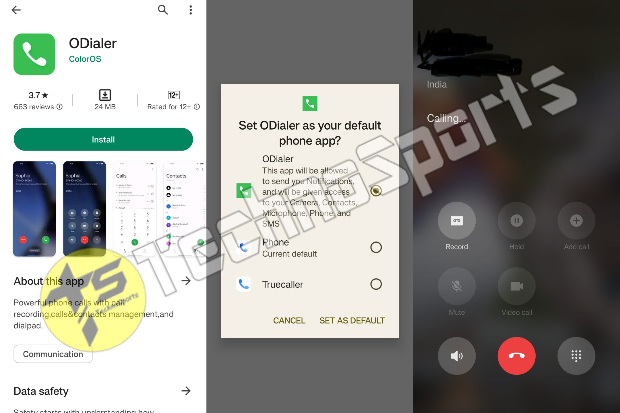 OPPO's Odialer is installed and working on OnePlus 10 Pro