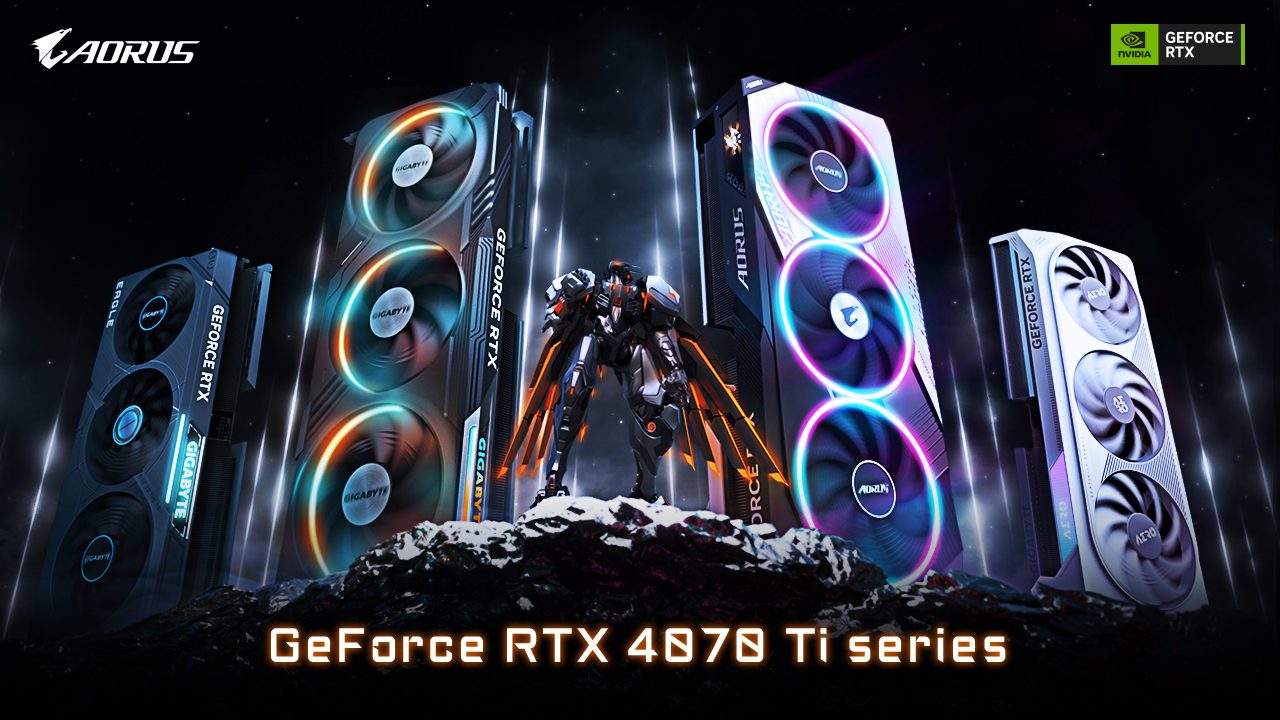 GIGABYTE Launches the GeForce RTX 4070 Ti Series Graphics Cards