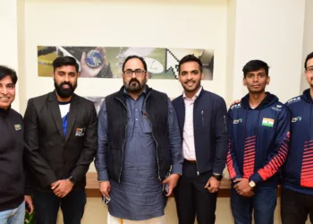 Esports athletes & Gamers met Hon’ble MOS (MeitY) Shri Rajeev Chandrashekhar to review online gaming rules