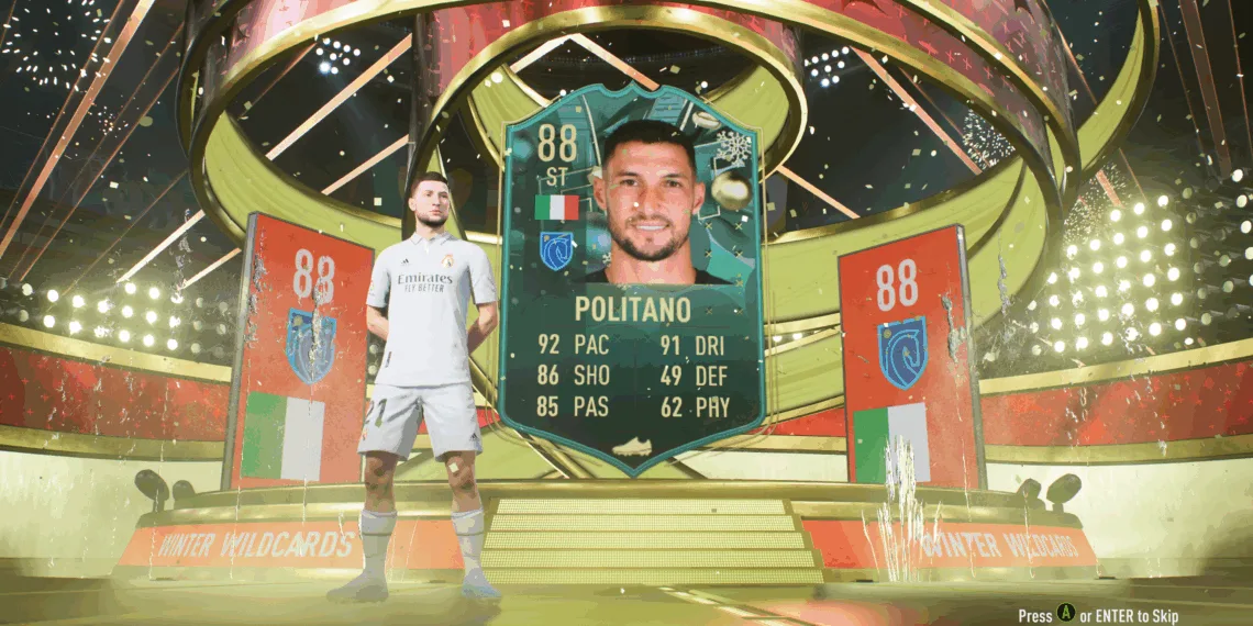 FIFA 23 88-rated Matteo Politano Winter Wildcards SBC
