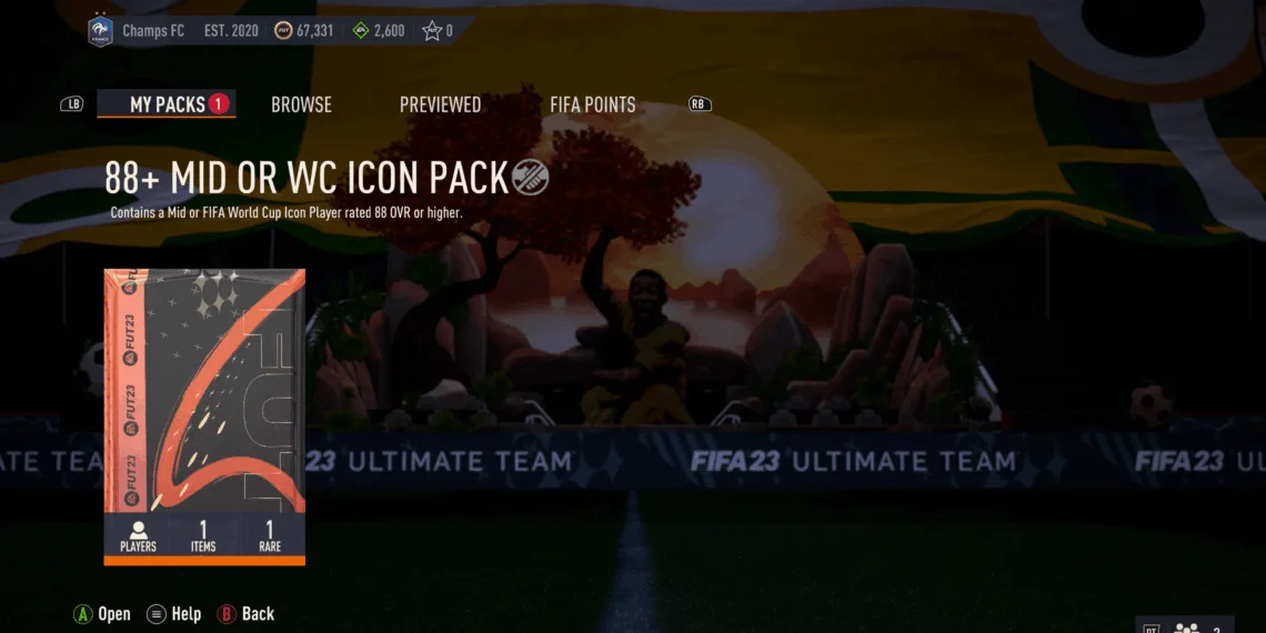 88+ Mid or FIFA World Cup Icon Upgrade SBC FIFA 23