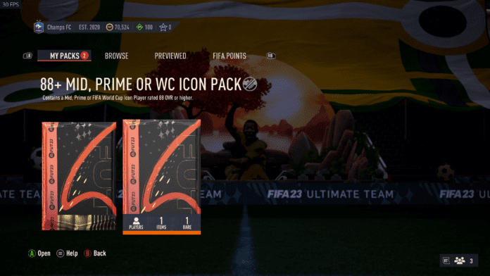 Screenshot (1425) 88+ Prime, Mid or WC Icon Upgrade SBC