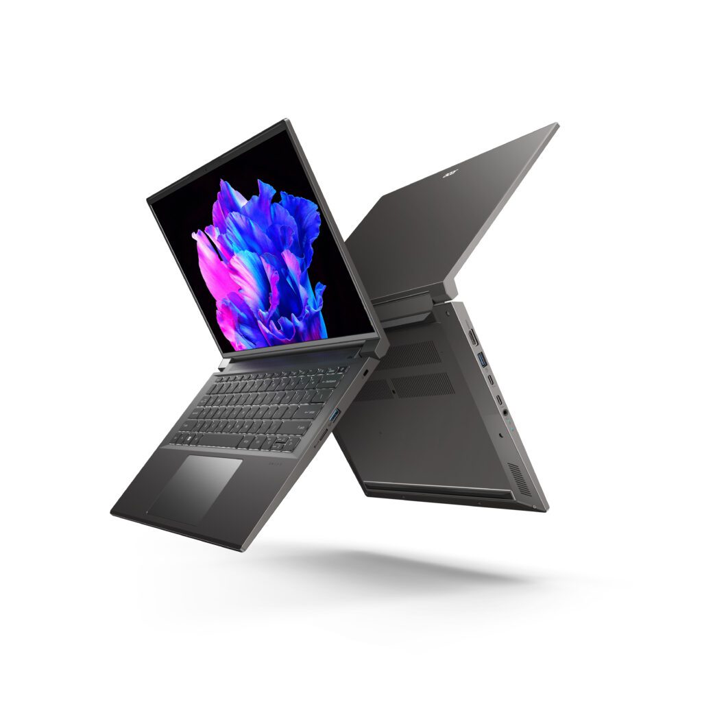 Swift X 14 01 Acer Swift X 14 and Swift 14 laptops refreshed with 13th Gen Intel CPUs at CES 2023