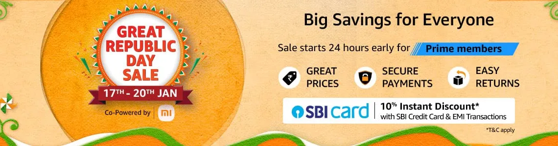 Just In: Amazon Great Republic Day Sale is coming, 17th to 20th January