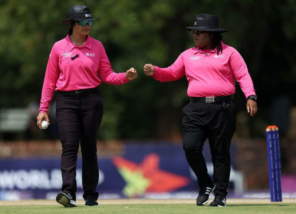 UAE v Bangladesh ICC Womens U19 T20 World Cup 2023 Super 6 Match ICC announced an all-female panel to officiate at Women's T20 World Cup