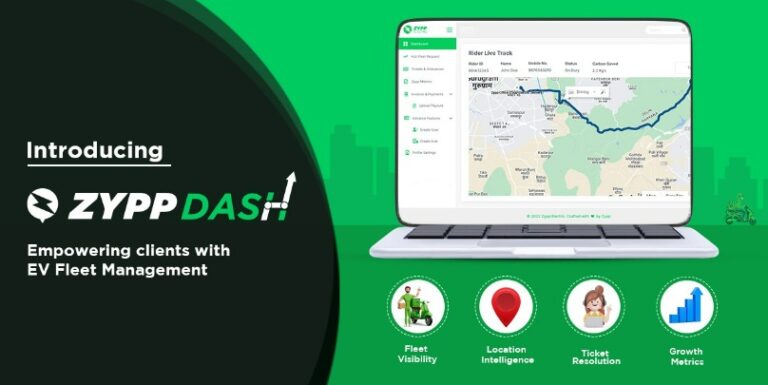 ZyppDash: Zypp Electric introduces a new dashboard to simplify fleet management for logistics businesses