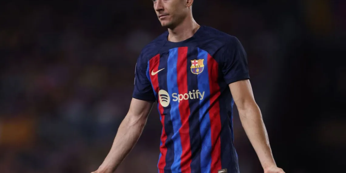 Lewandowski Barcelona vs Espanyol case